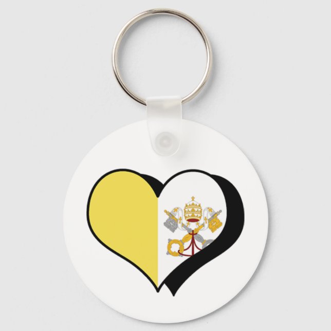 Eu Amo a Chaveiro do Vaticano (Frente)