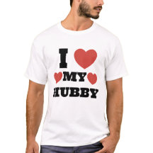 EU AMO A MINHA Camisa HUBBY