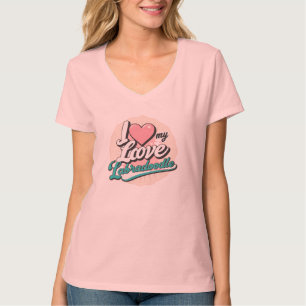 Eu Amo A Minha Camiseta Labradoodle