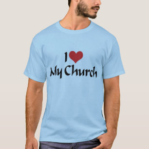 Eu Amo a Minha Igreja Camiseta