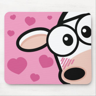 Eu amo a vaca Mousepad do MOO