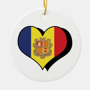 Eu Amo Andorra Enfeite