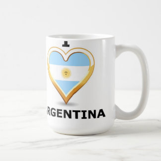 Eu amo Argentina - caneca