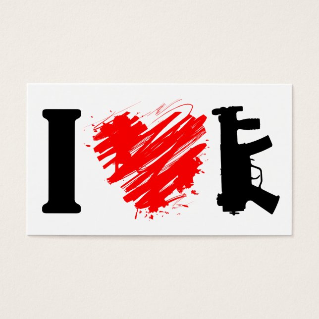 Eu Amo Armas (Frente)