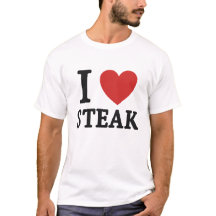 Eu Amo Bife – Camisa Divertida para Amantes de Car