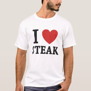 Eu Amo Bife – Camisa Divertida para Amantes de Car