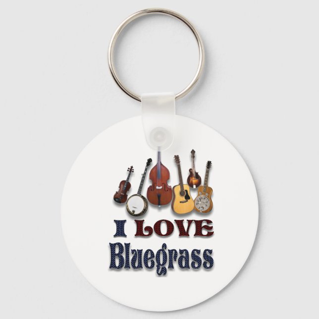 EU AMO BLUEGRASS CHAVEIRO (Frente)