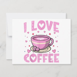 Eu Amo Café - Engraçado Cafeine Drinker Caffeine A