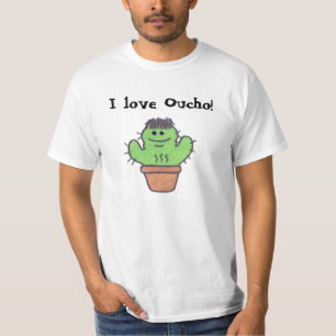 "Eu amo camisa de T de Oucho"