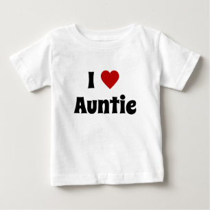 Eu amo camiseta da tia