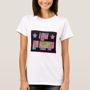 Eu Amo Camiseta Drama Sorriso de Los Angeles
