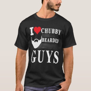Eu Amo Camisetas engraçadas De Caras De Chubby