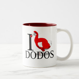Eu amo canecas dos Dodos