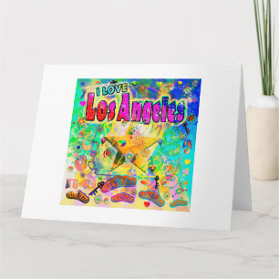 EU AMO Cartão da Era de Los Angeles