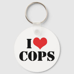 Eu Amo Chaveiro de Policiais