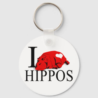 Eu Amo Chaveiros Hippos