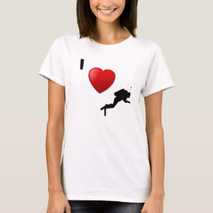 EU AMO DIVULGAR CAMISA DE Longa Folha para as mulh