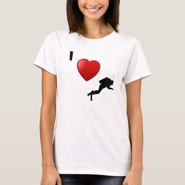 EU AMO DIVULGAR CAMISA DE Longa Folha para as mulh (Frente)