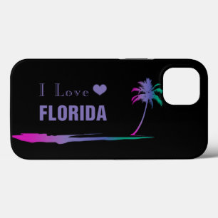 Eu Amo Flórida Colorida Purple Case-Mate iPhone Ca