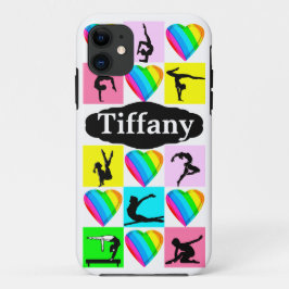 EU AMO GINÁSTICA CAPAS DE IPHONE PERSONALIZADA
