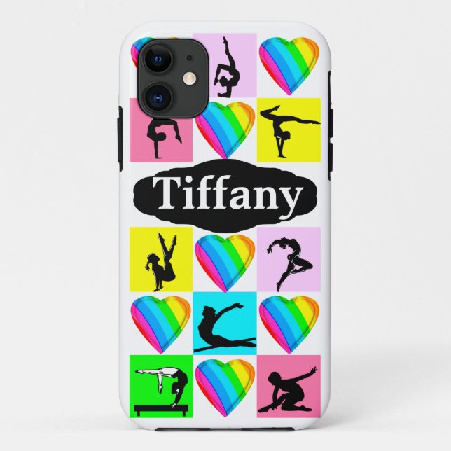 EU AMO GINÁSTICA CAPAS DE IPHONE PERSONALIZADA (Verso)