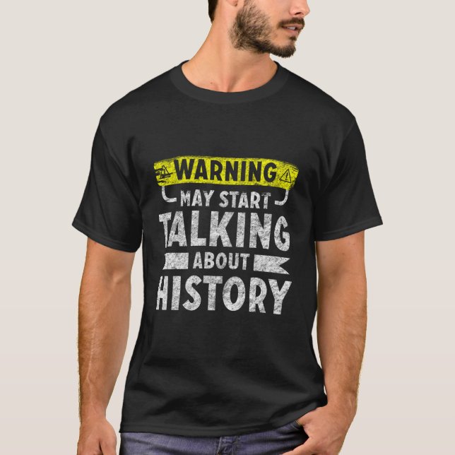Eu Amo História Camisa História Engraçada Presente (Frente)