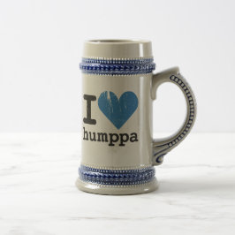 Eu Amo Humppa Blue Stein