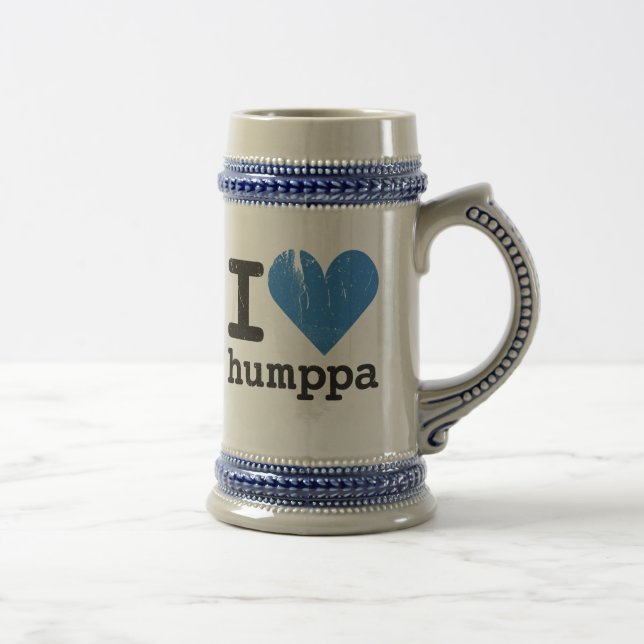 Eu Amo Humppa Blue Stein (Direita)