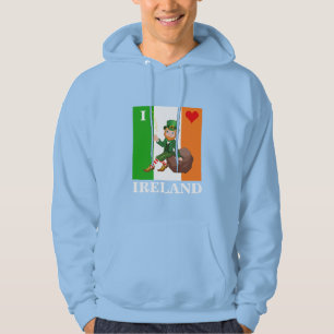 Eu Amo Irlanda Moletom