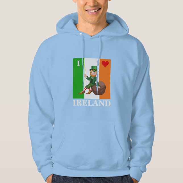 Eu Amo Irlanda Moletom (Frente)