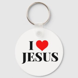 Eu amo Jesus Chaveiro