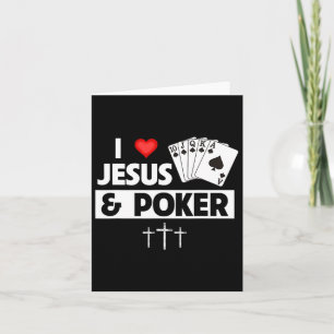 Eu Amo Jesus E Cartões De Poker Casino Ga