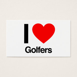 eu amo jogadores de golfe