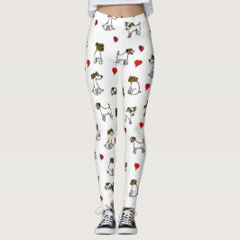 Eu Amo Leggings Jack Russell Terrier
