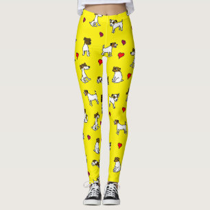Eu Amo Leggings Jack Russell Terrier