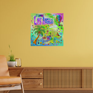 EU AMO Los Angeles Eterno Melody Poster