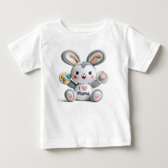 Eu amo mamãe, T-Shirt (Frente)