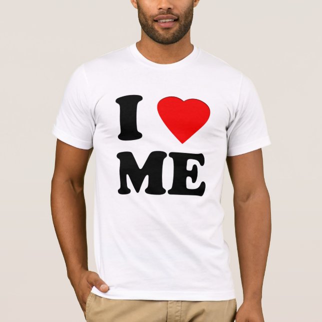 EU AMO-ME CAMISA DE T (Frente)