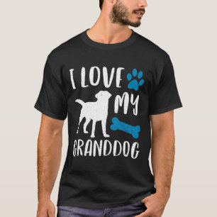 Eu Amo Meu Avô Camisa Labrador Cachorro De Retriev