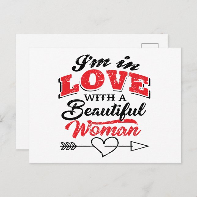 Eu Amo Meu Cartão De Férias Da Esposa (Frente/Verso)