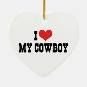 Eu Amo Meu Enfeite de Cowboy