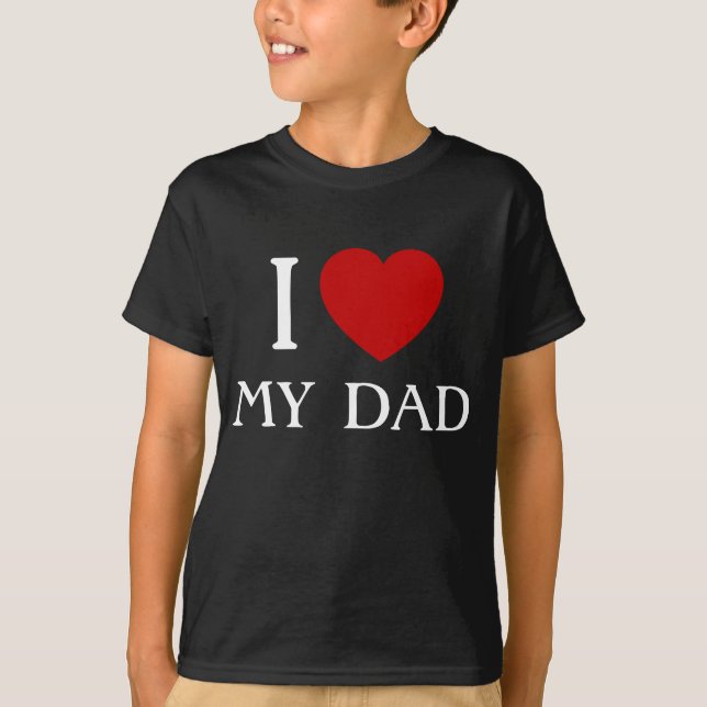 Eu amo meu Pai | Camisetas (Frente)