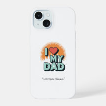 Eu Amo Meu Pai Case – Presente de Tecnologia Perso