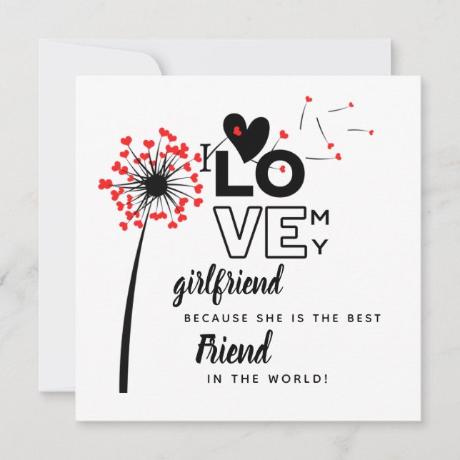 Eu Amo Meu Presente Personalizado De Melhor Amigo  (Frente)