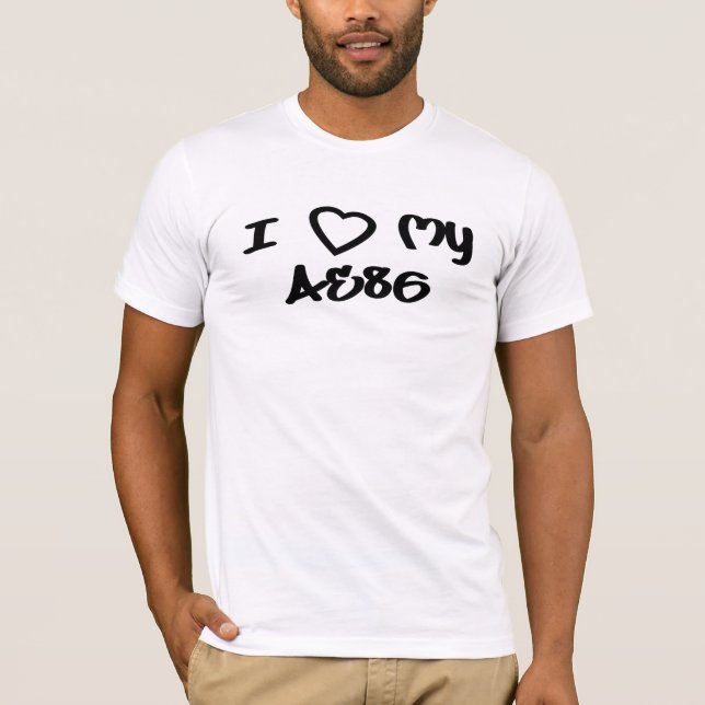 Eu amo meu t-shirt AE86 (Frente)