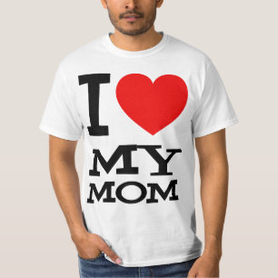Eu amo meu t-shirt da mamã