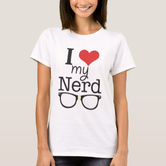 Eu amo meu t-shirt do nerd
