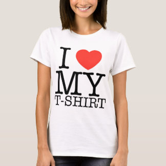 Eu amo meu t-shirt - RetroMe - t-shirt