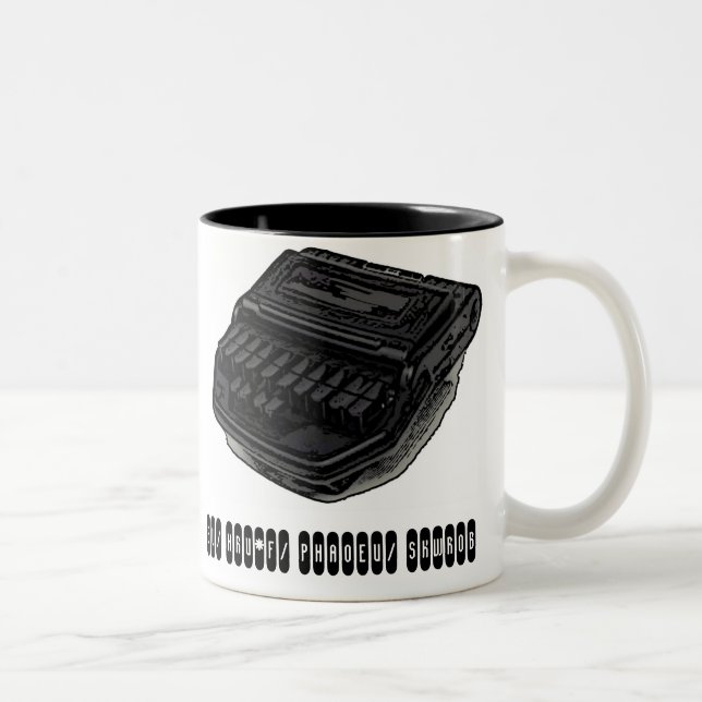 Eu amo meu trabalho na caneca do presente do (Direita)