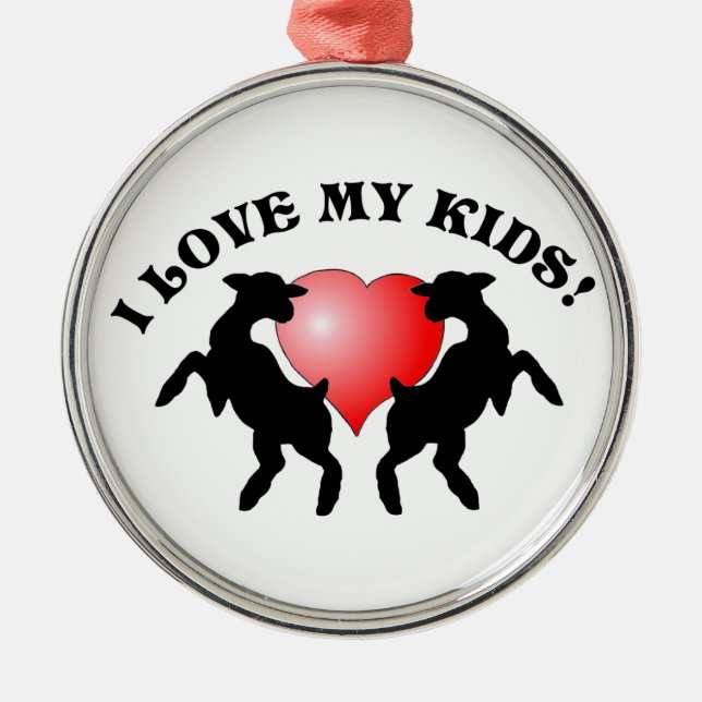 EU AMO MEUS ENFEITES DE NATAL DOS MIÚDOS (CABRA) (Frente)